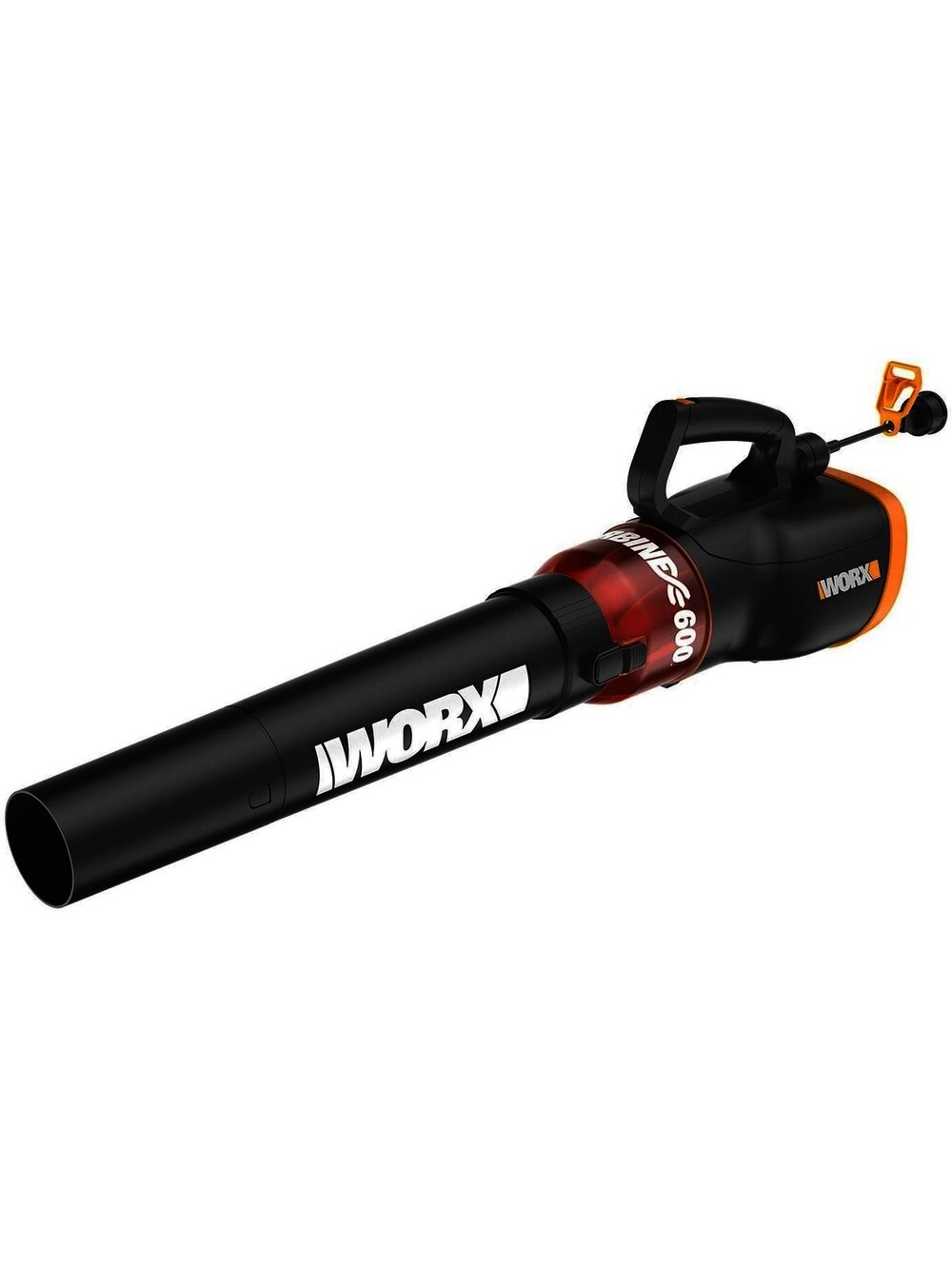 WORX TURBINE 12 Amp Corded Leaf Blower with 110 MPH and 600 CFM Output and…